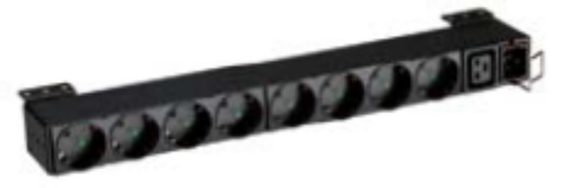 Eaton FlexPDU, 8x DIN 8AC outlet(s) 1U Black power distribution unit (PDU)