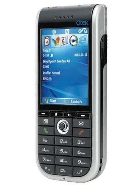 Qtek 8310 Smartphone Dutch + 12V Lader Schwarz, Grau Smartphone
