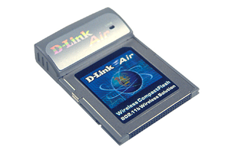 D-Link NIC ENet CFCard Wles 16bit 11Mbps T I II 11Mbit/s Netzwerkkarte