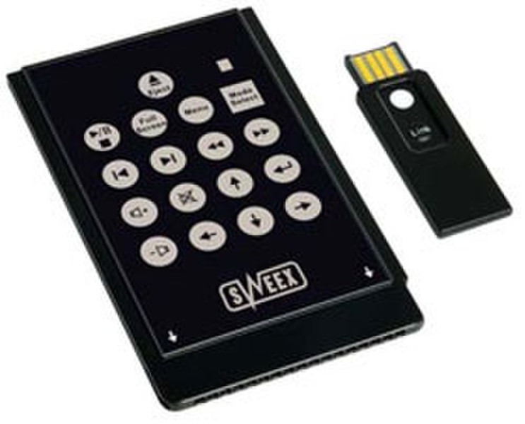 Sweex Wireless Multimedia Remote Control remote control