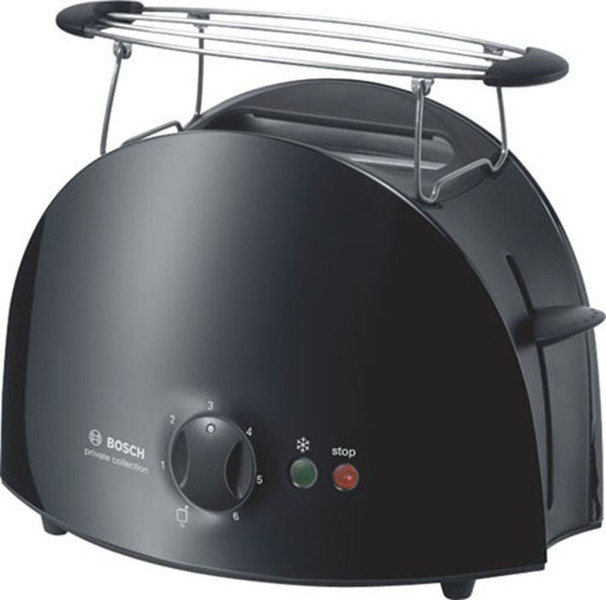 Bosch TAT6103GB 2slice(s) Black toaster