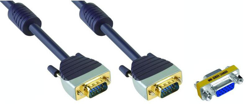 Bandridge SCL1105 5m VGA (D-Sub) VGA (D-Sub) VGA-Kabel