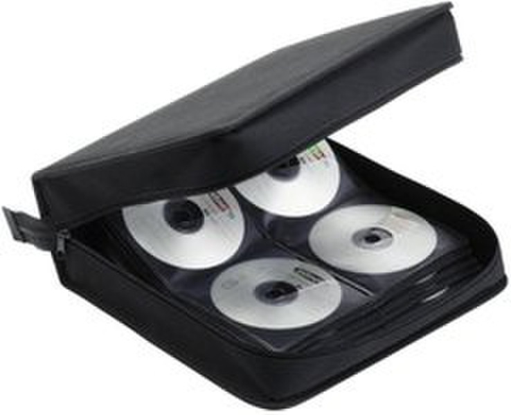 Ednet 62019 208Disks Schwarz CD-Hülle