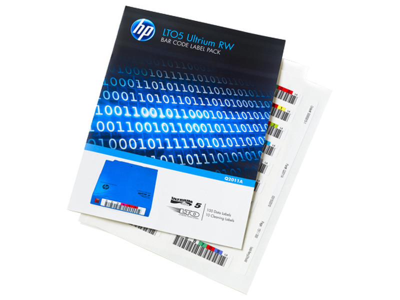 Hewlett Packard Enterprise Q2012A bar code label
