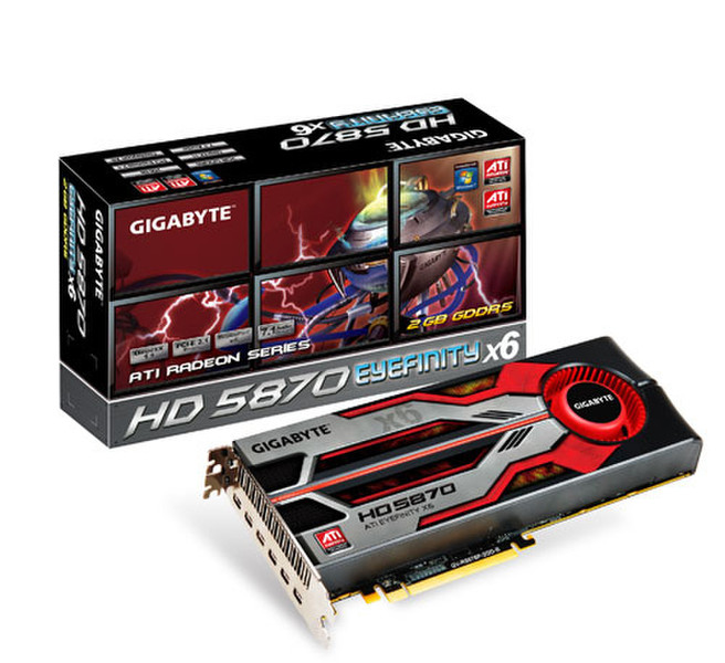 Gigabyte GV-R5876P-2GD-B 2GB GDDR5 graphics card