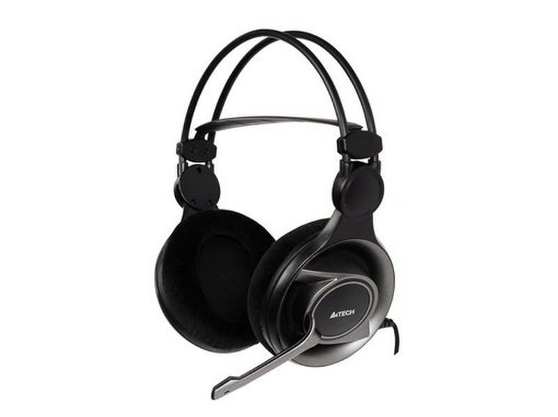 A4Tech HS-100 Binaural In-ear Black headset