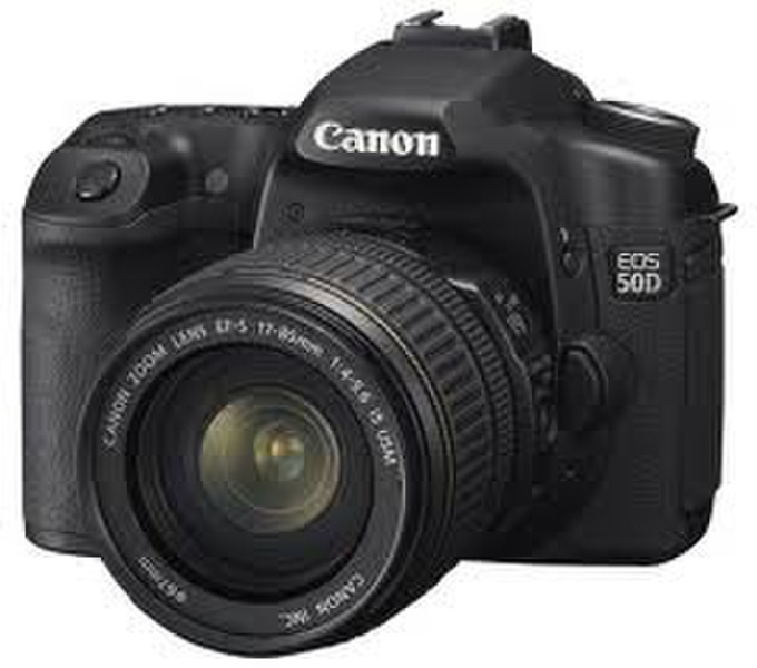Canon EOS 50D SLR-Kamera-Set 15.1MP CCD Schwarz