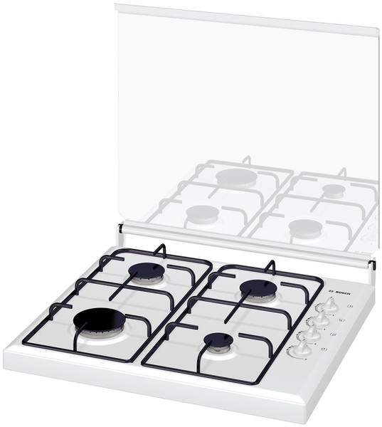 Bosch NGU2121DN Tabletop Gas hob White hob