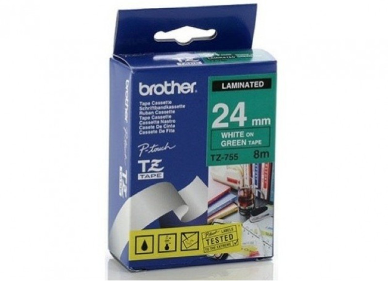 Brother Gloss Laminated Labelling Tape label-making tape