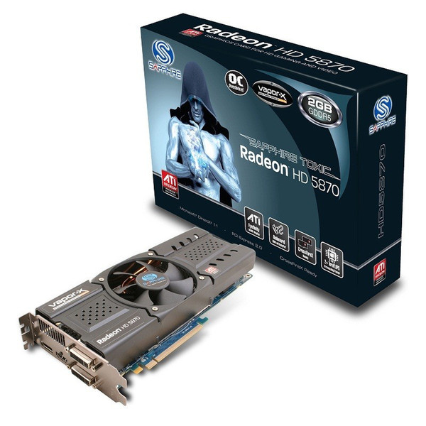 Sapphire Radeon HD 5870 Toxic 2GB GDDR5