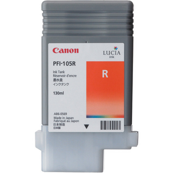 Canon PFI-105R red ink cartridge