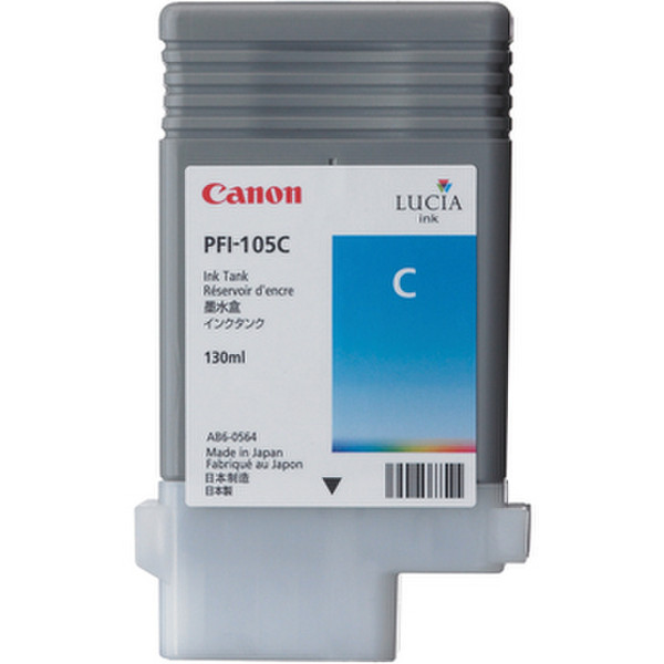 Canon PFI-105C Бирюзовый струйный картридж