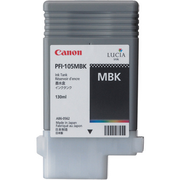 Canon PFI-105MBK Black ink cartridge