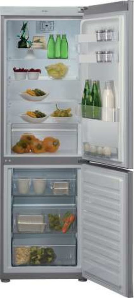 Bauknecht KG 333 freestanding Stainless steel fridge-freezer