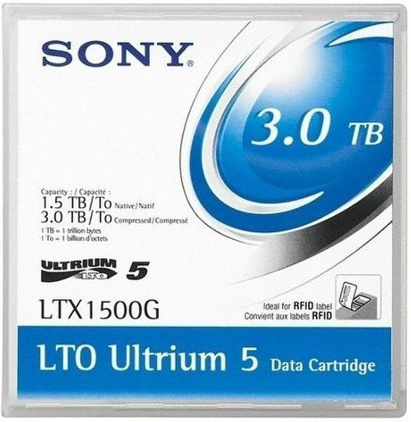 Sony LTX1500GN-LABEL blank data tape