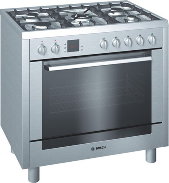 Bosch HSB745055E Freestanding Gas hob Stainless steel cooker