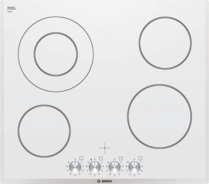 Bosch PKF659V14E Встроенный Ceramic hob Белый плита