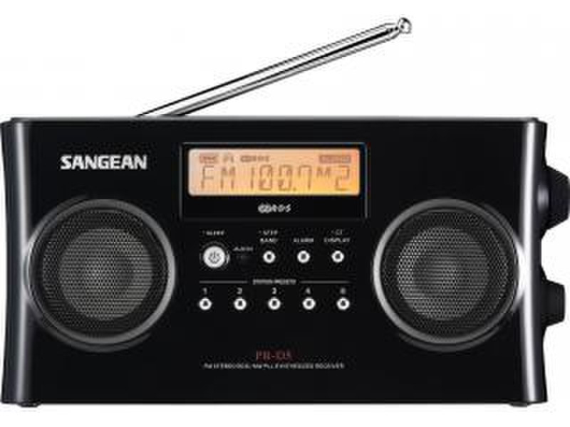 Sangean PR-D5 Tragbar Schwarz Radio