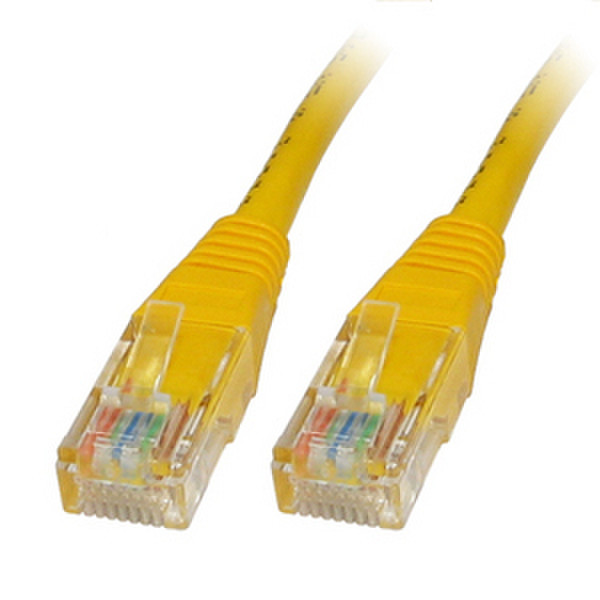 Paslab 1m RJ45 Cable 1m Yellow networking cable