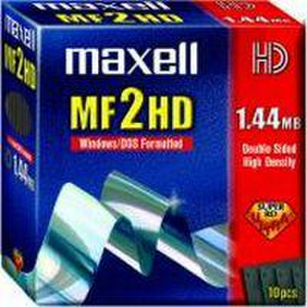 Maxell Disk 1.44MB 3.5" mF2HD Form 10Pk