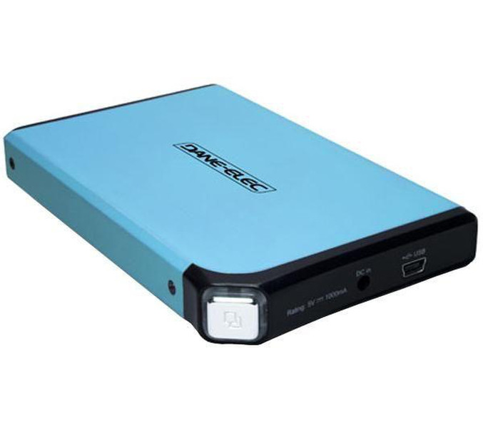 Dane-Elec SO Mobile OTB, 500GB 500GB Blue external hard drive