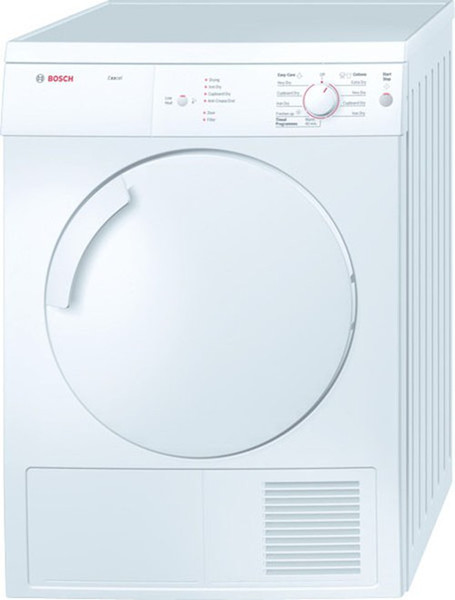 Bosch WTV74104GB Отдельностоящий Фронтальная загрузка 7кг C Белый сушилка для белья