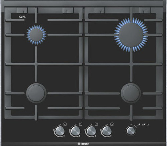 Bosch PRP626M90E built-in Gas hob Black hob