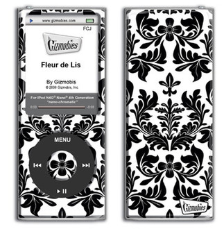 Gizmobies Fleur de Lis Black,White