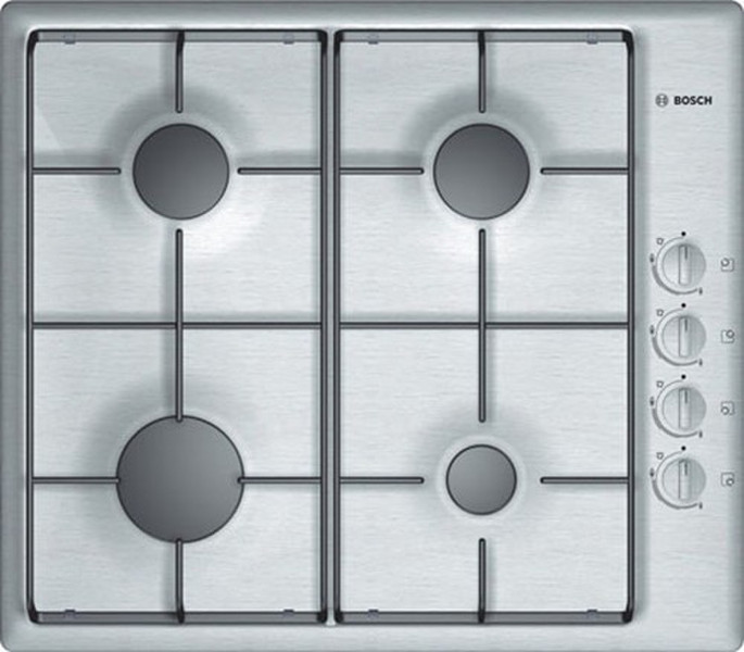 Bosch PCD625DEU Встроенный Gas hob Нержавеющая сталь плита