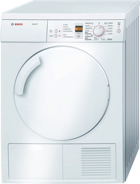 Bosch WTV74308GB Freistehend Frontlader 8kg C Weiß Wäschetrockner