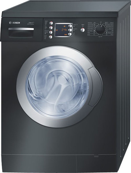 Bosch WAE2446BUK freestanding Front-load 7kg 1200RPM Black,Silver washing machine