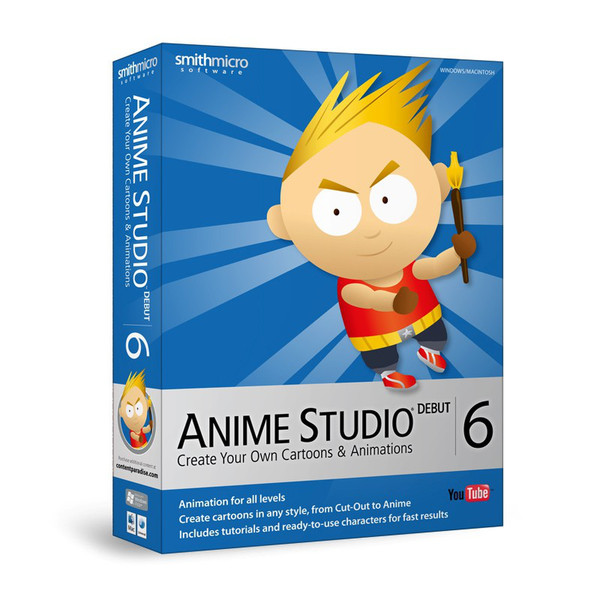 Smith Micro Anime Studio 6 Debut, DE