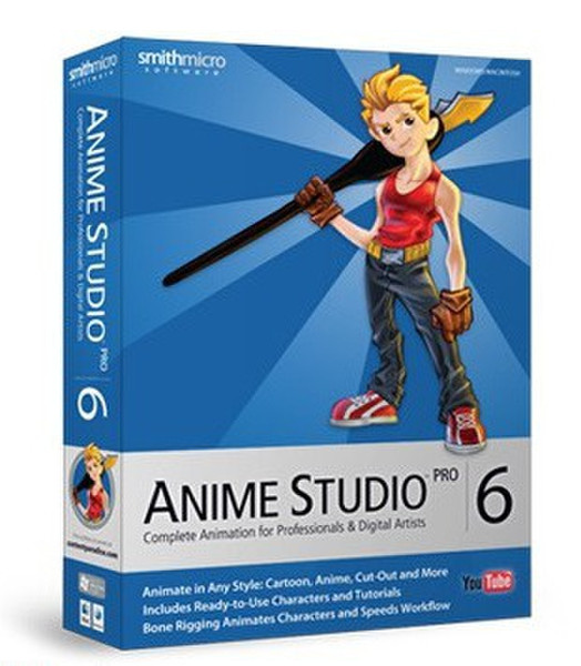 Smith Micro Anime Studio Pro 6, Mac/Win, EN