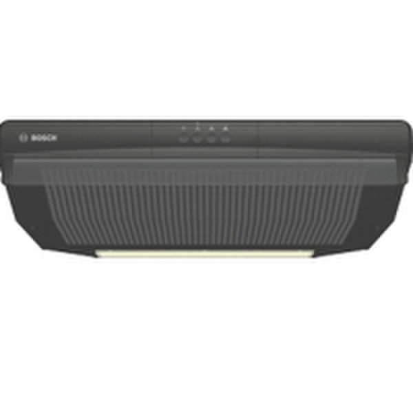 Bosch DHU636PGB Semi built-in (pull out) Black cooker hood