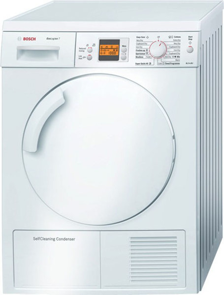 Bosch WTW84560GB freestanding Front-load 7kg White tumble dryer