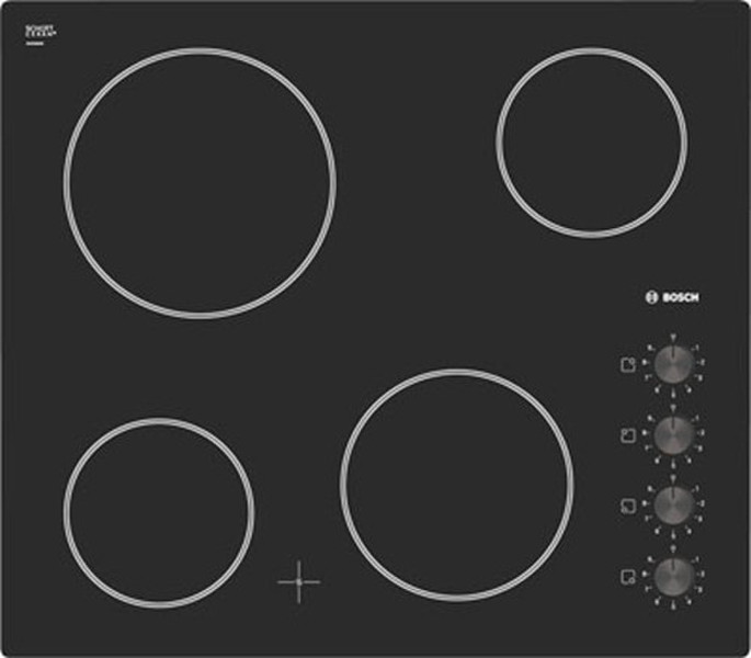 Bosch PKE611C14D Eingebaut Ceramic hob Schwarz Kochfeld