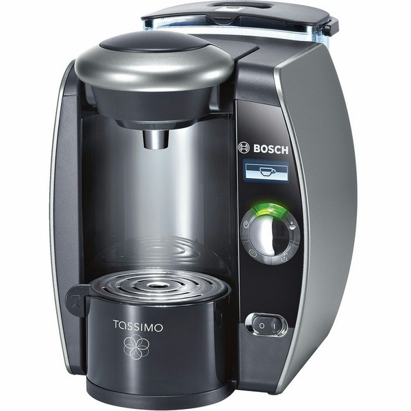 Bosch TAS6515GB Pad-Kaffeemaschine 1.8l Edelstahl Kaffeemaschine