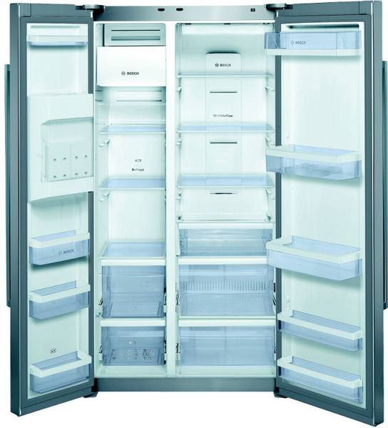 Bosch KAD62V40GB freestanding Stainless steel side-by-side refrigerator