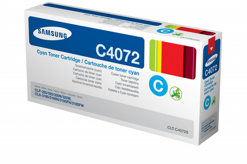 Samsung CLT-C4072S Тонер 1000страниц Бирюзовый тонер и картридж для лазерного принтера