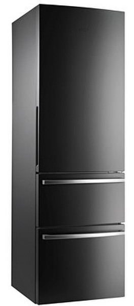 Haier AFL-631CB freestanding 308L A+ Black fridge-freezer