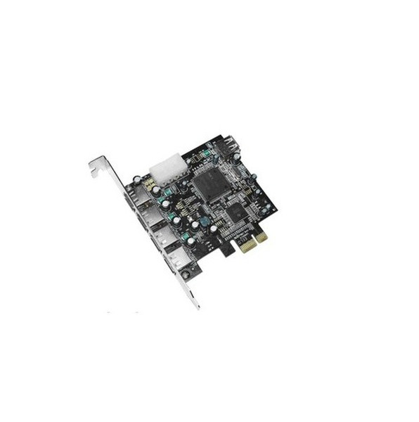 Ednet PCIe USB CARD 2.0, 4+1 Port PCIe Schnittstellenkarte/Adapter