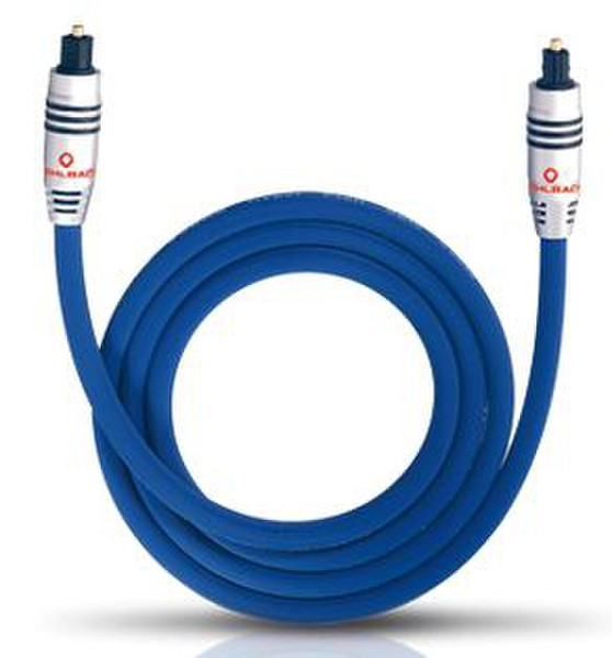 OEHLBACH 1380 0.5m Toslink Toslink Blue fiber optic cable