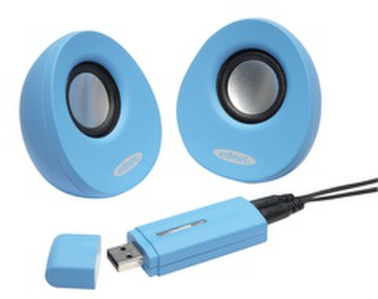 Ednet 83039 2W Blue loudspeaker