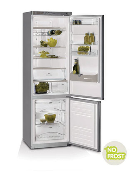 Edesa METAL-F67 freestanding 348L Stainless steel fridge-freezer