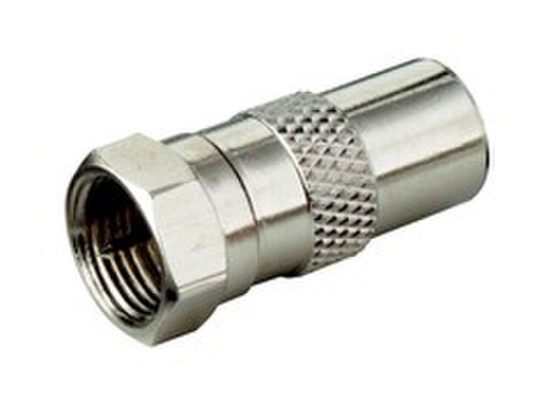 Ednet 84646 F-(m) Silver wire connector