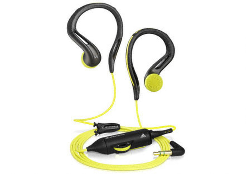 Sennheiser OMX 680 Sports Ohrbügel, im Ohr Binaural Verkabelt Schwarz, Grün, Gelb Mobiles Headset