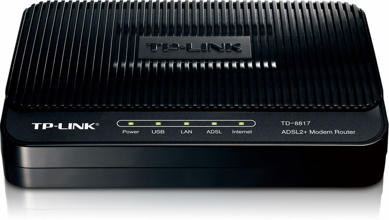 TP-LINK ADSL2/2+-Ethernet-Modem-Router