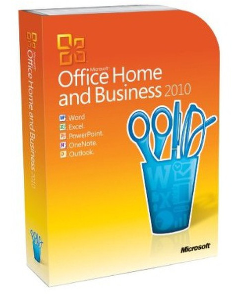 Microsoft Office Home & Business 2010, DVD, 32/64 bit, FR 1Benutzer Französisch