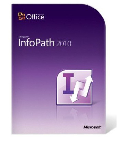 Microsoft InfoPath 2010, DVD, 32/64 bit, DE