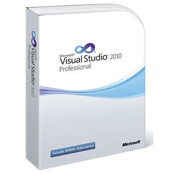 Microsoft Visual Studio Pro 2010, DE